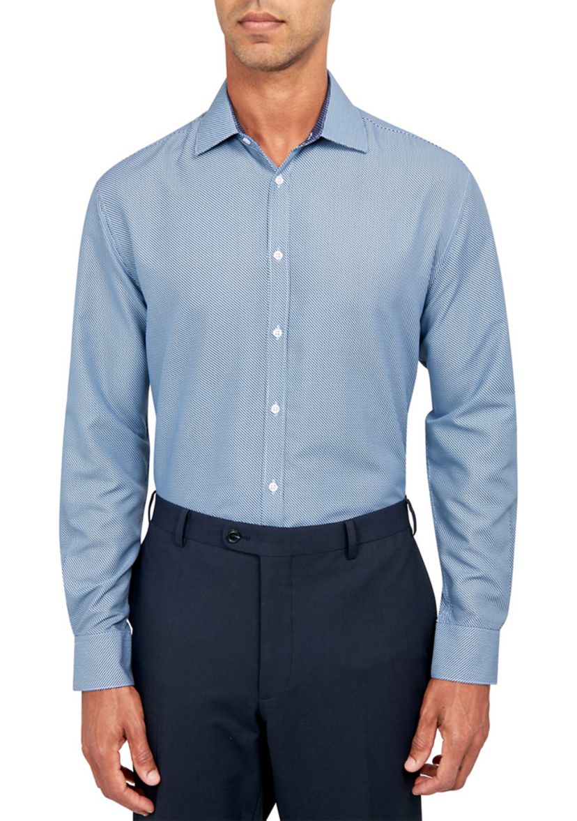 Slim Fit Geo Print Shirt