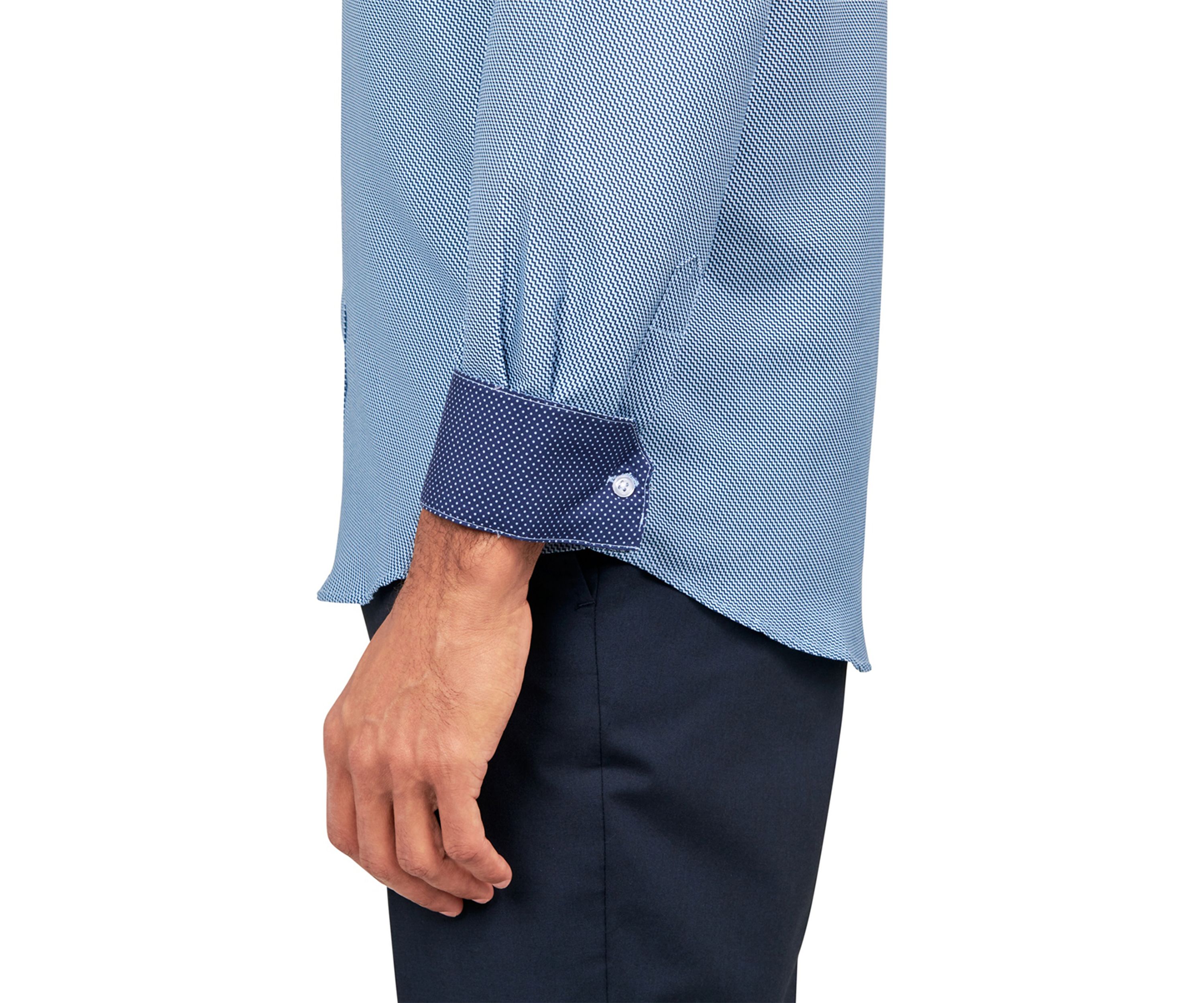 Slim Fit Geo Print Shirt