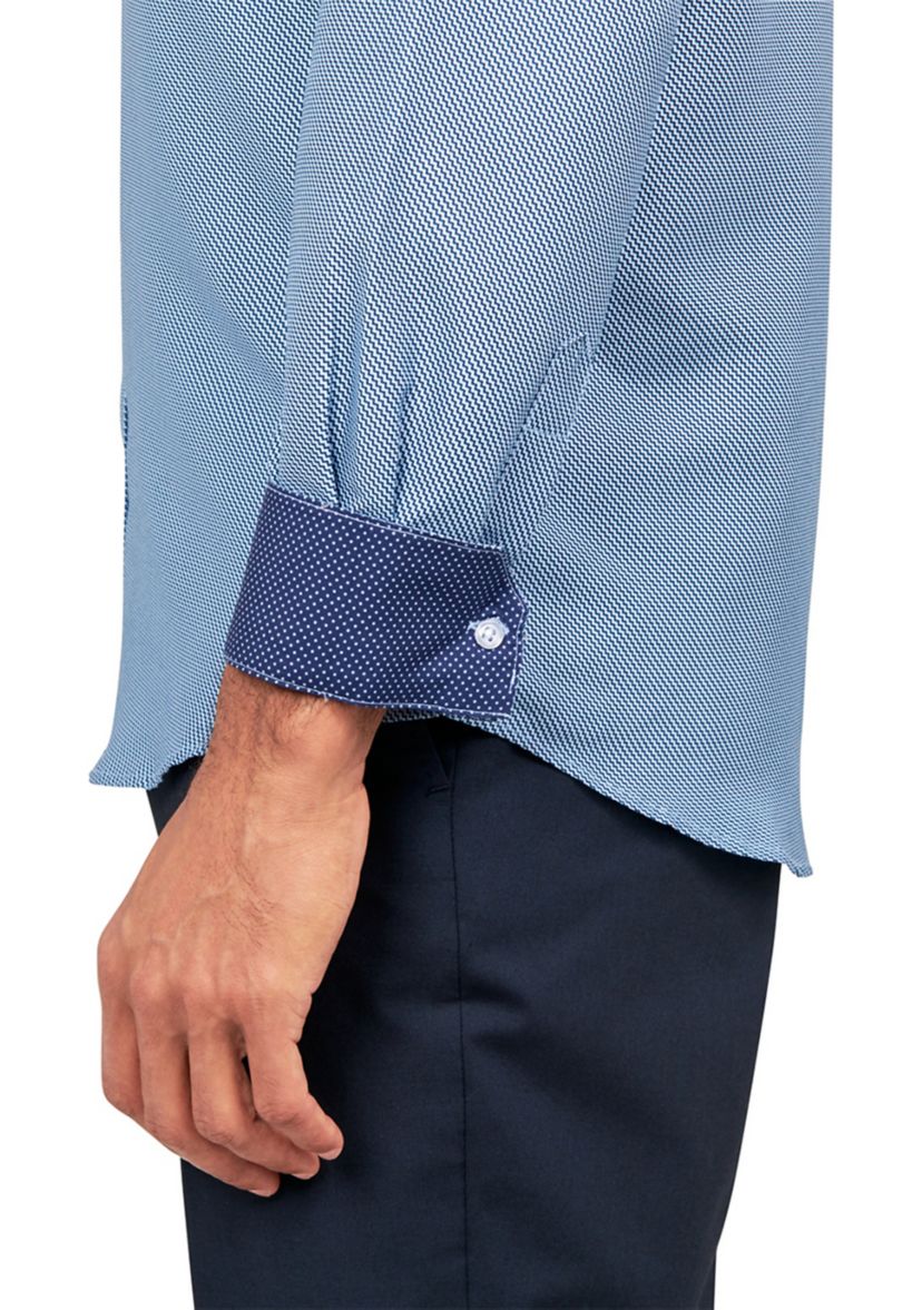 Slim Fit Geo Print Shirt