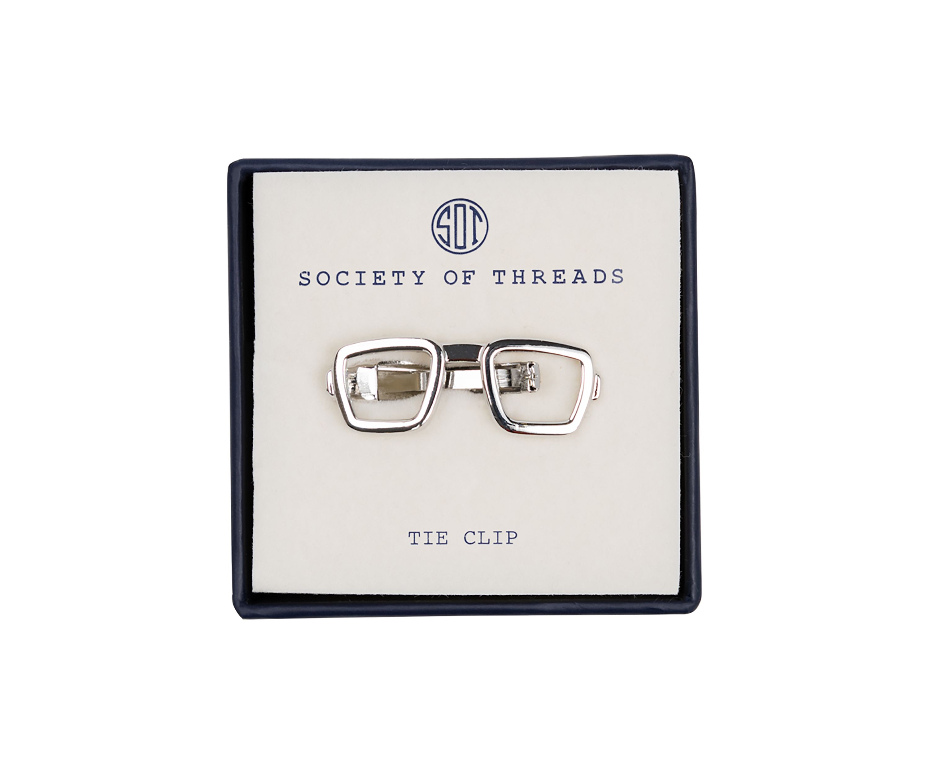 Glasses Tie Bar