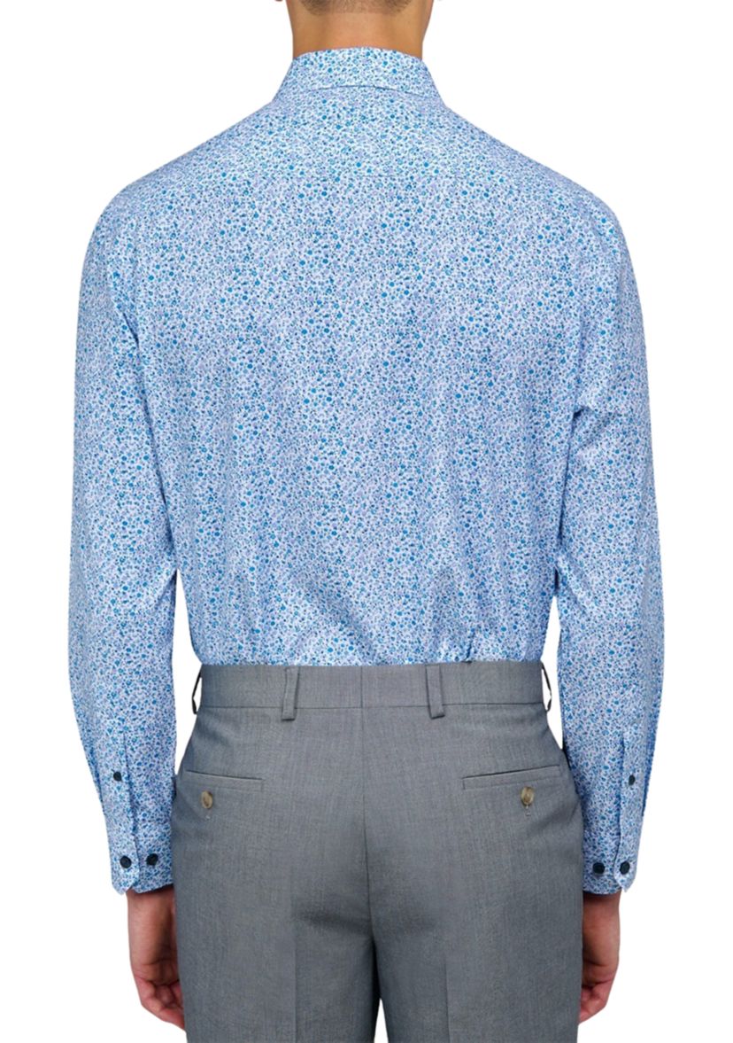 SOCIETY OF THREADS Slim Fit Floral Performance Stretch Dress Shirt | Belk