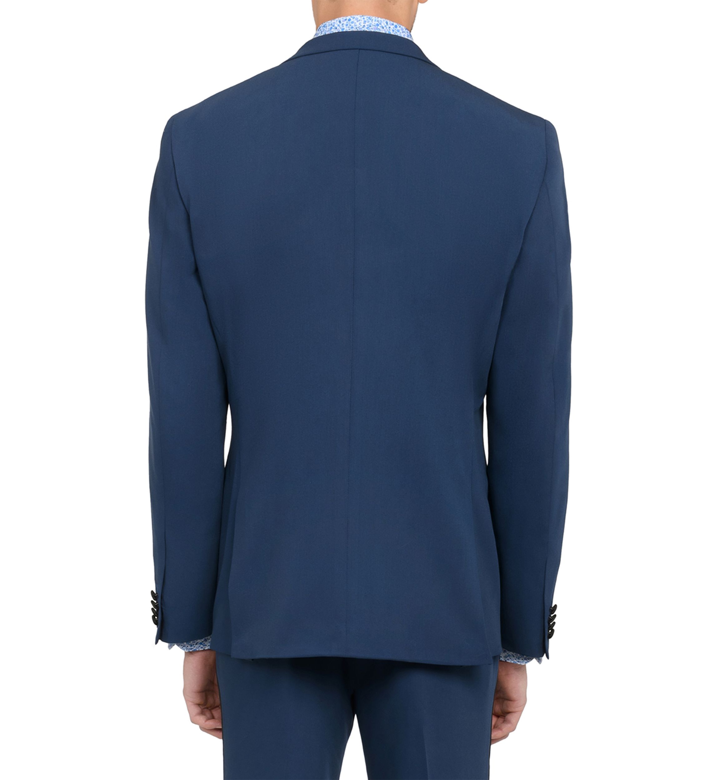 Mens Slim Fit Blue Tuxedo Jacket