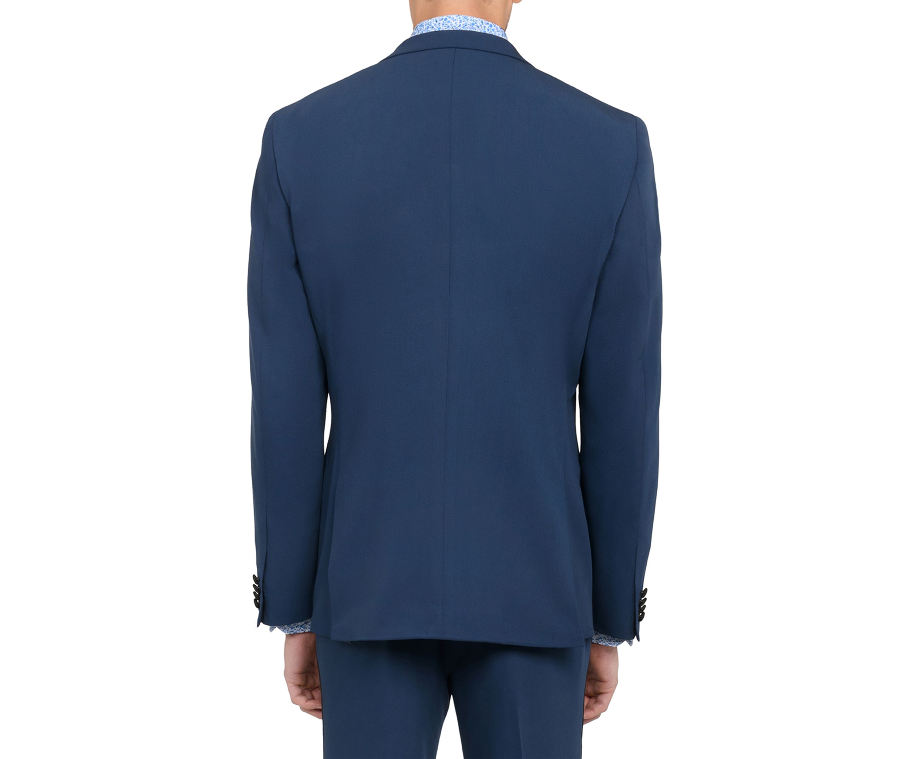 Mens Slim Fit Blue Tuxedo Jacket