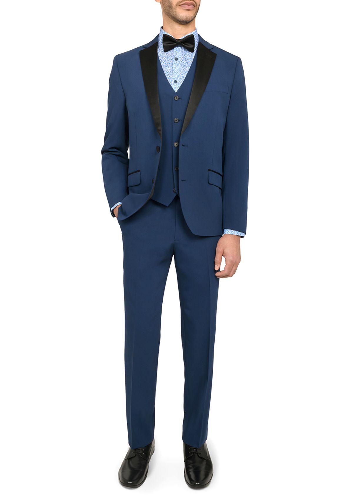 Mens Slim Fit Blue Tuxedo Jacket