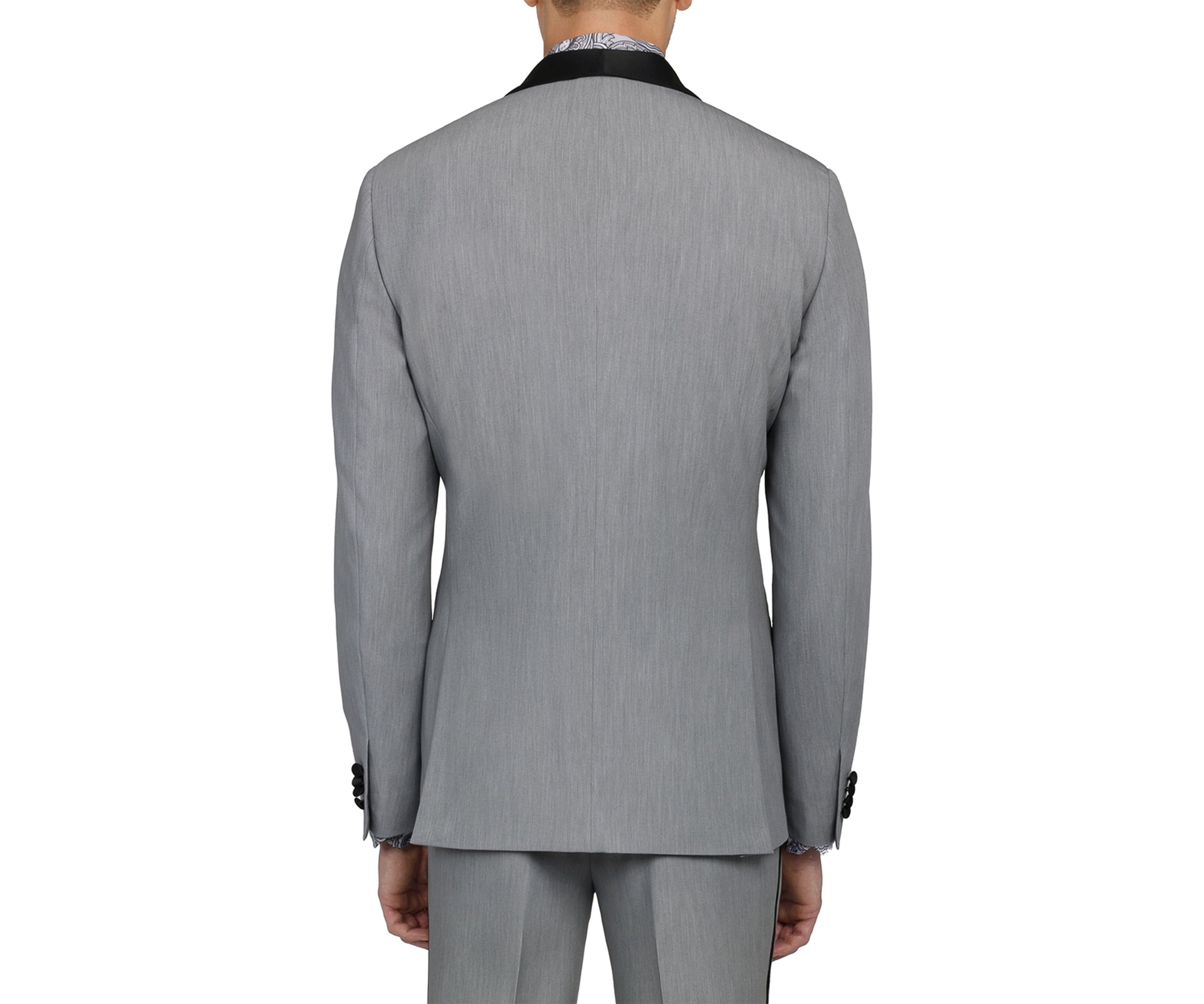 Mens Slim Fit Gray Tuxedo Jacket