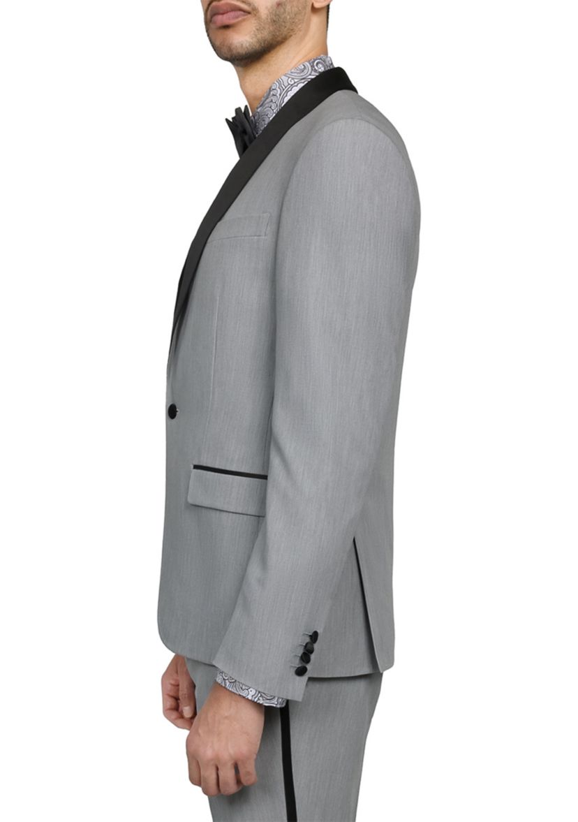 Mens Slim Fit Gray Tuxedo Jacket