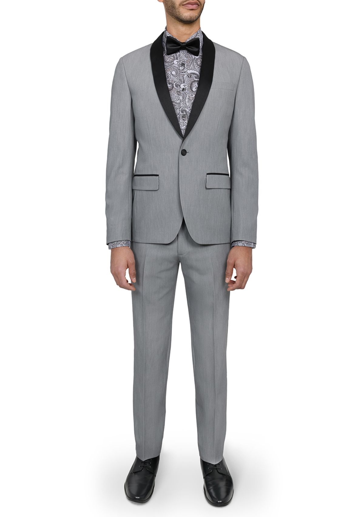 Mens Slim Fit Gray Tuxedo Jacket