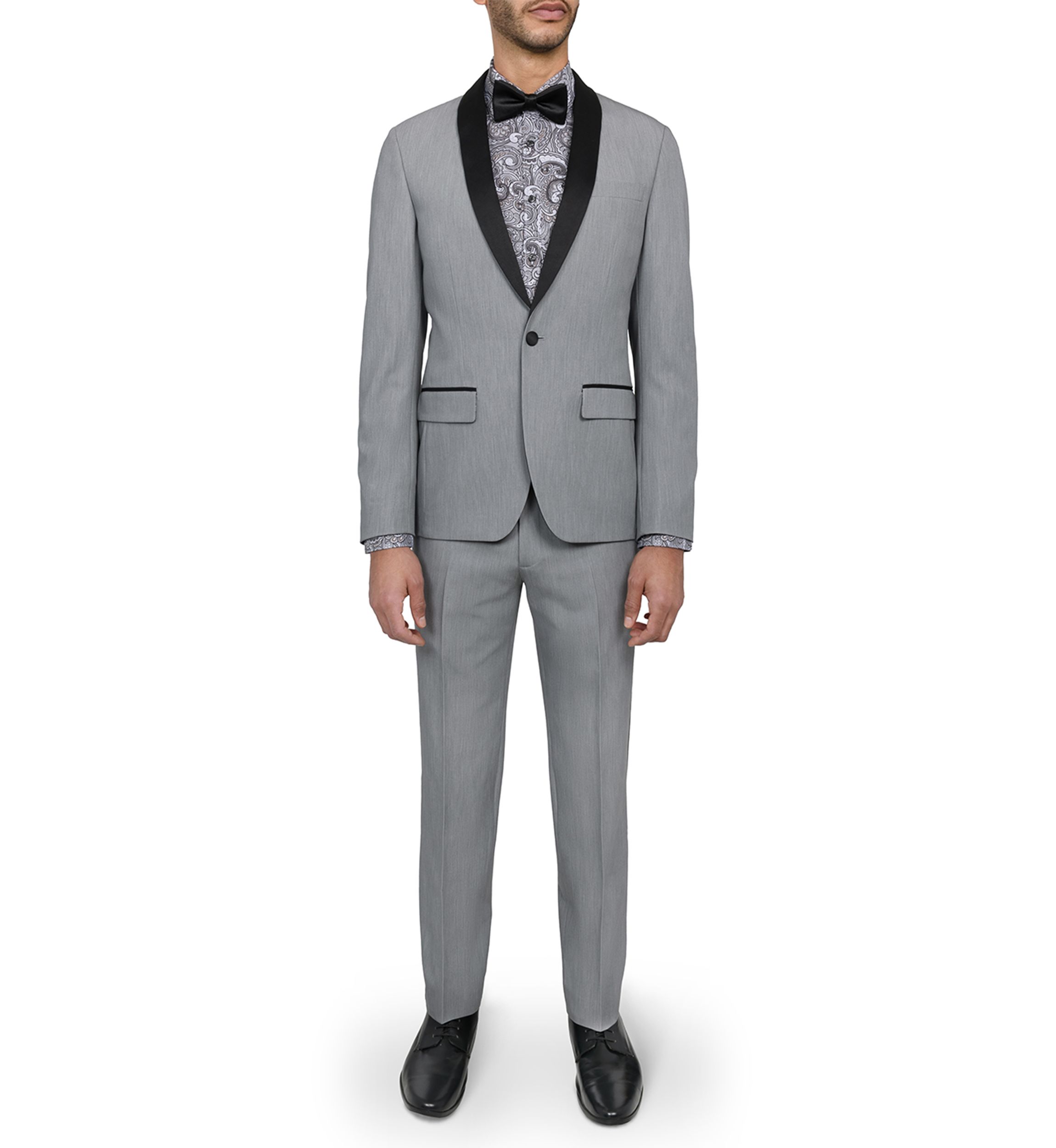 Mens Slim Fit Gray Tuxedo Jacket
