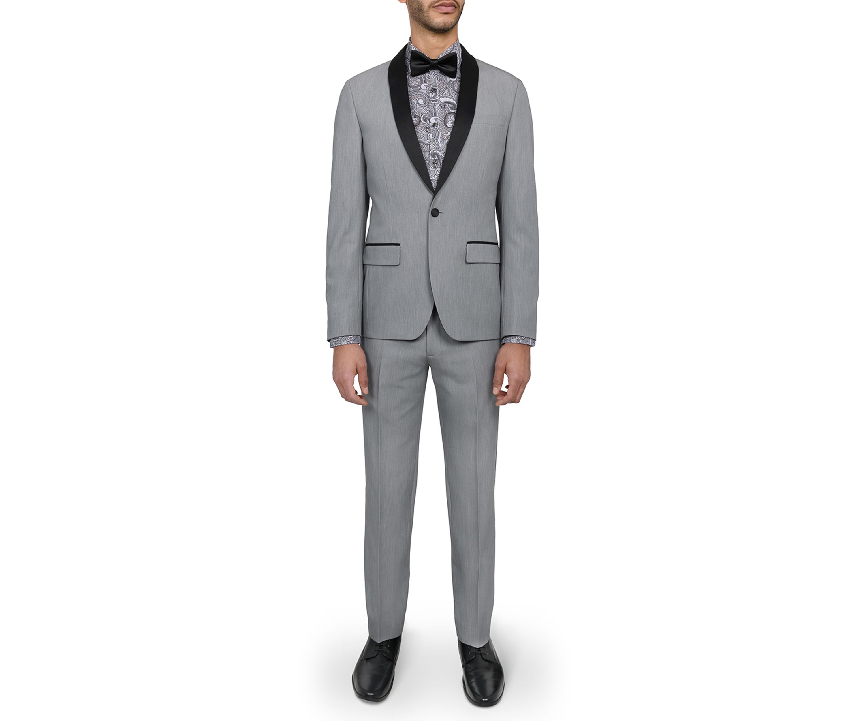 Mens Slim Fit Gray Tuxedo Jacket