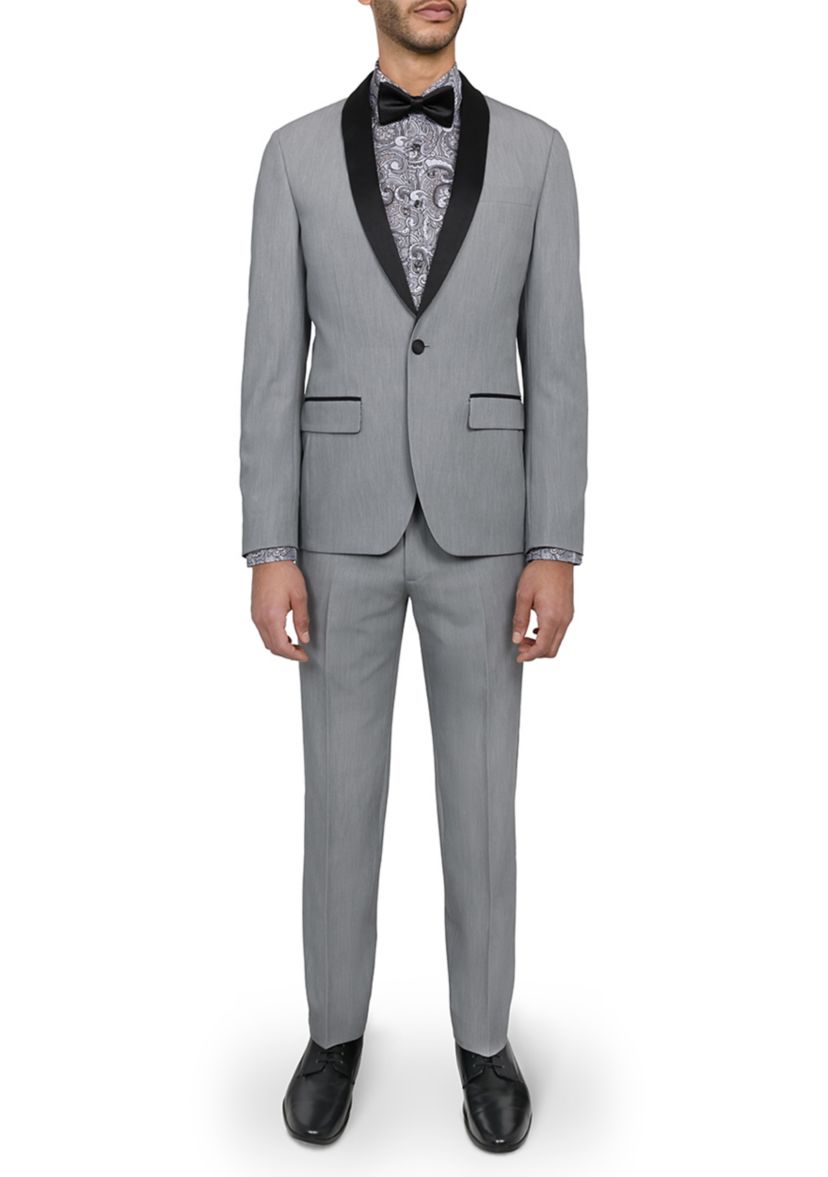 Mens Slim Fit Gray Tuxedo Jacket