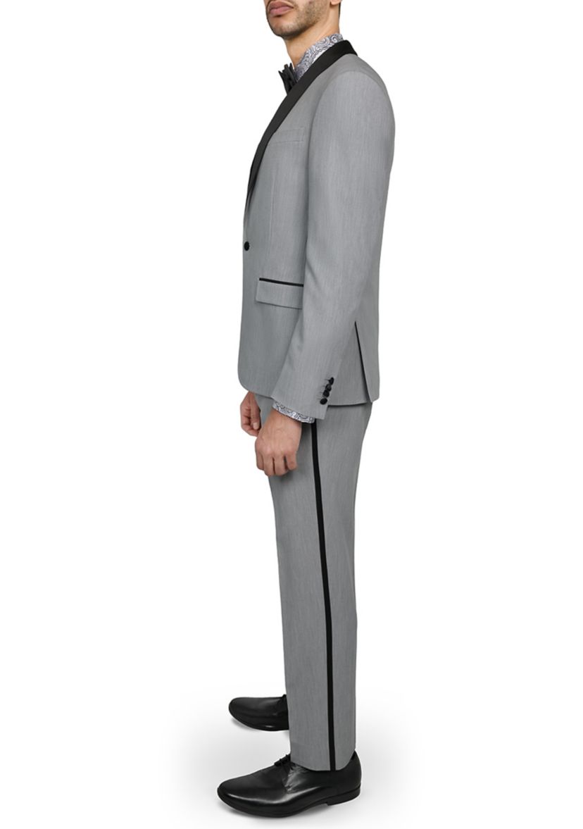 Mens Slim Fit Gray Tuxedo Jacket