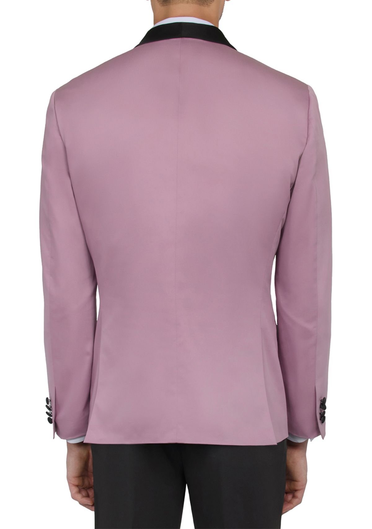 Mens Slim Fit Mauve Pink Occasion Tuxedo Jacket