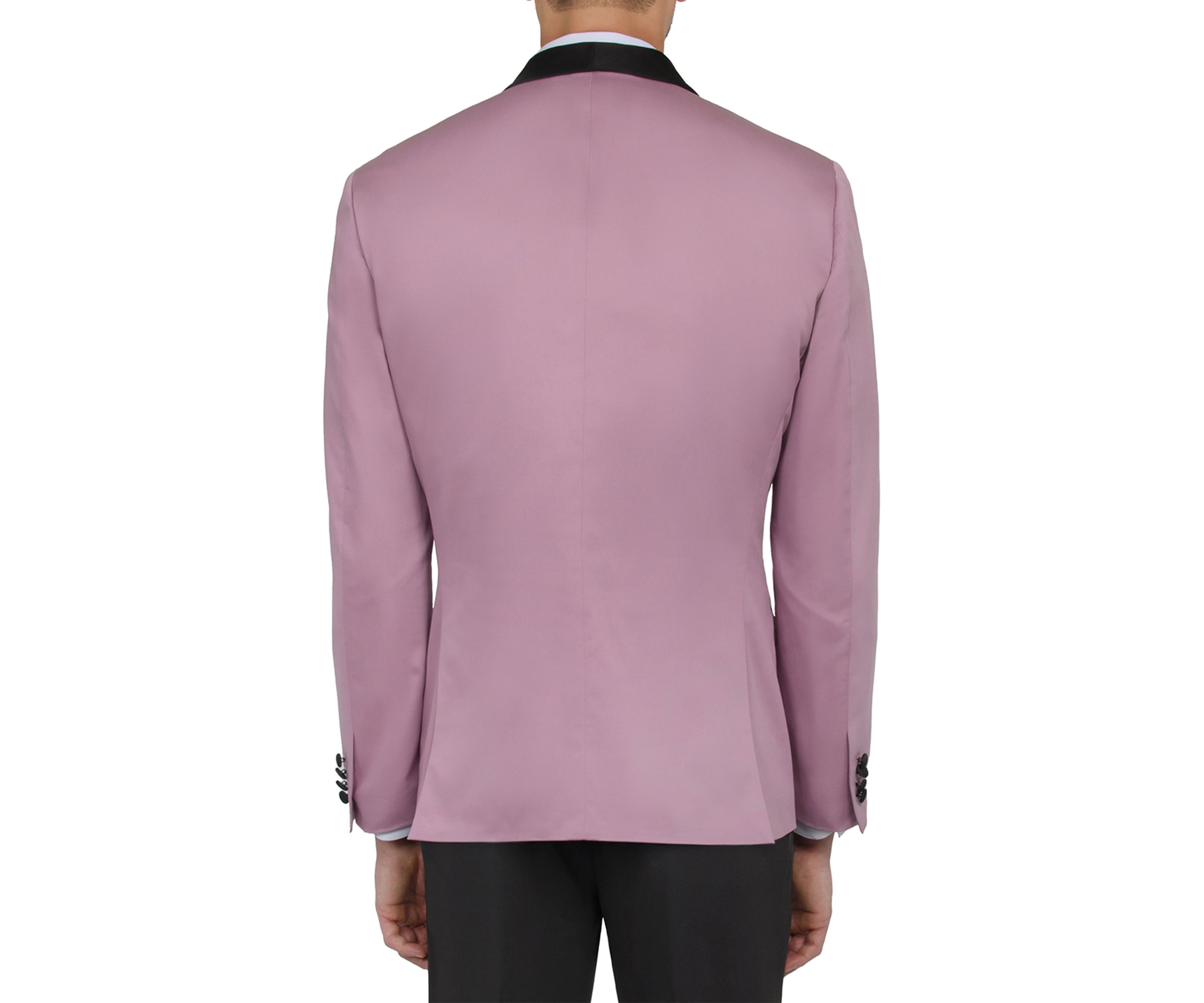 Mens Slim Fit Mauve Pink Occasion Tuxedo Jacket
