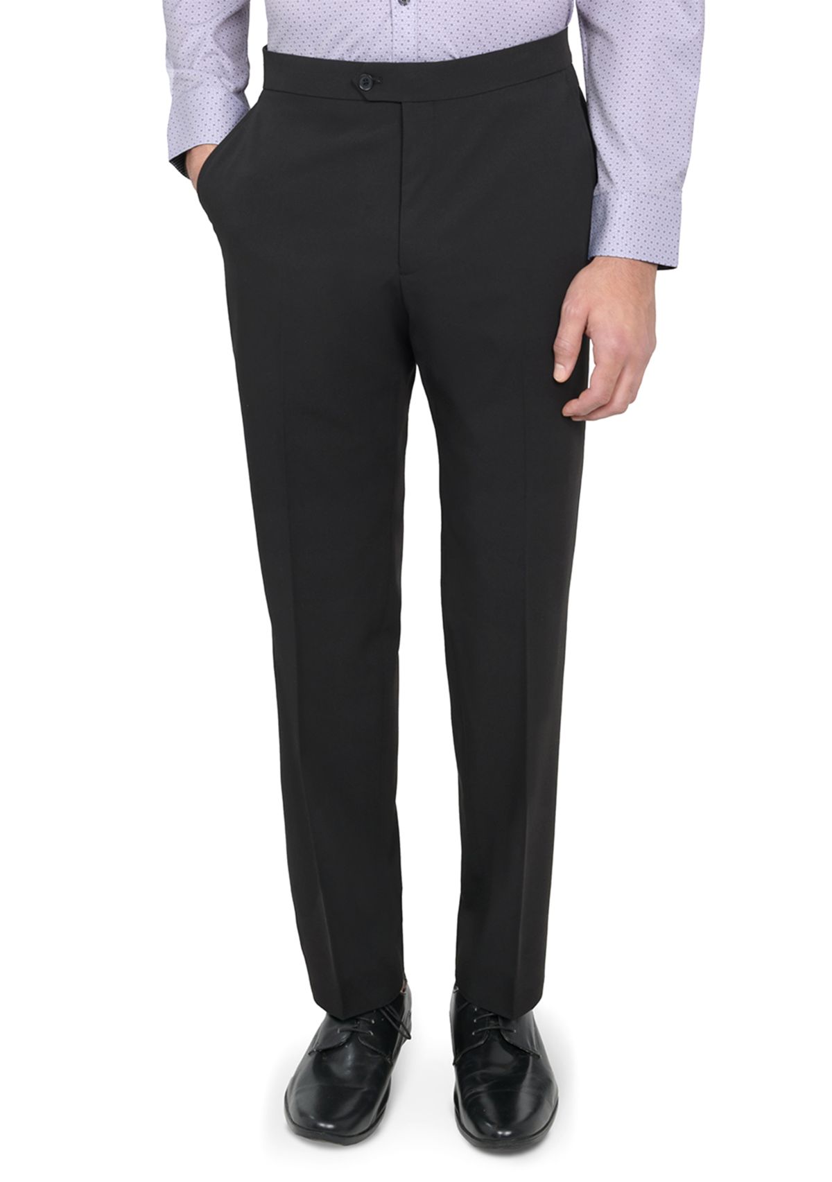 Mens Slim Fit Black Tuxedo Pants