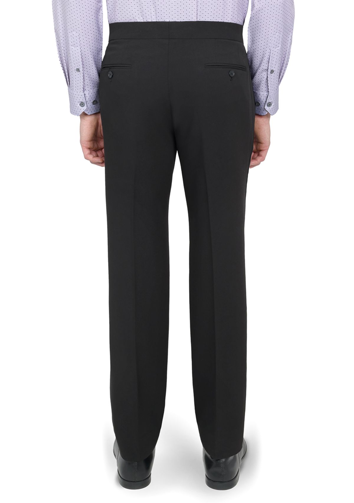 Mens Slim Fit Black Tuxedo Pants
