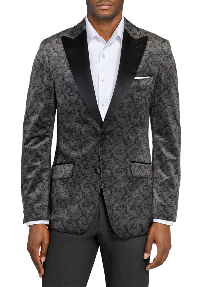 Mens Paisley Evening Jacket