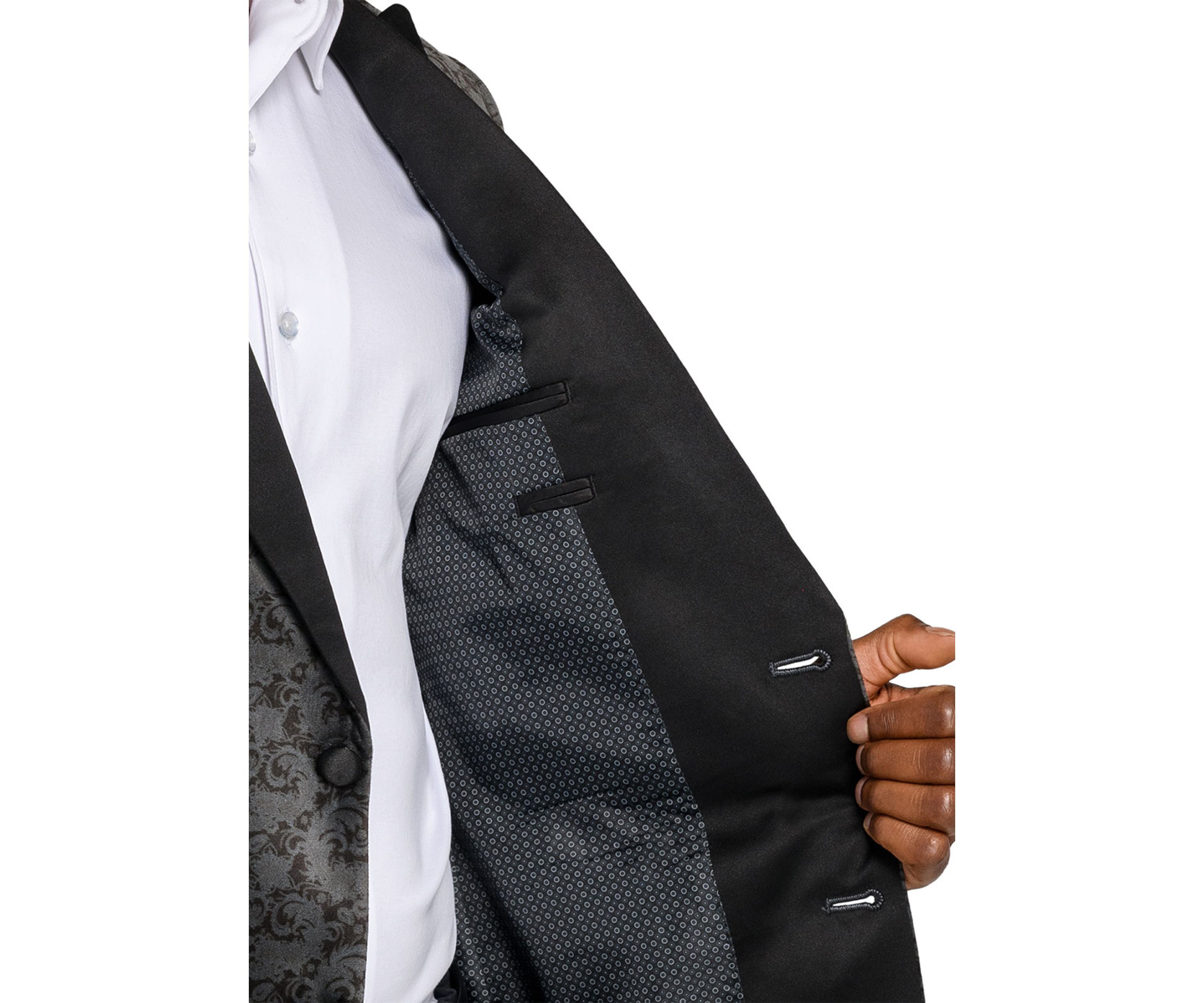 Mens Paisley Evening Jacket