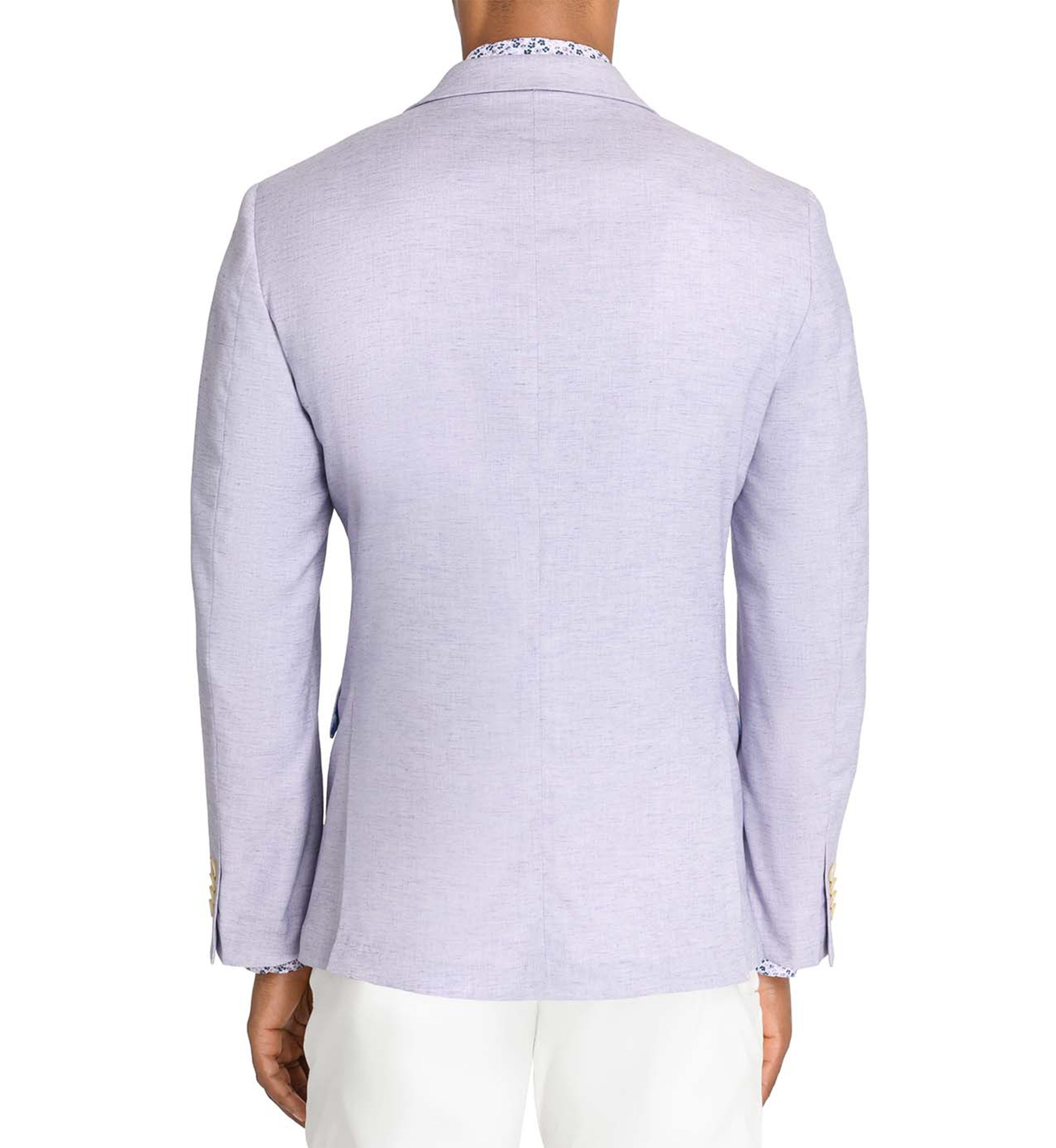Mens Lino Solid Stretch Blazer
