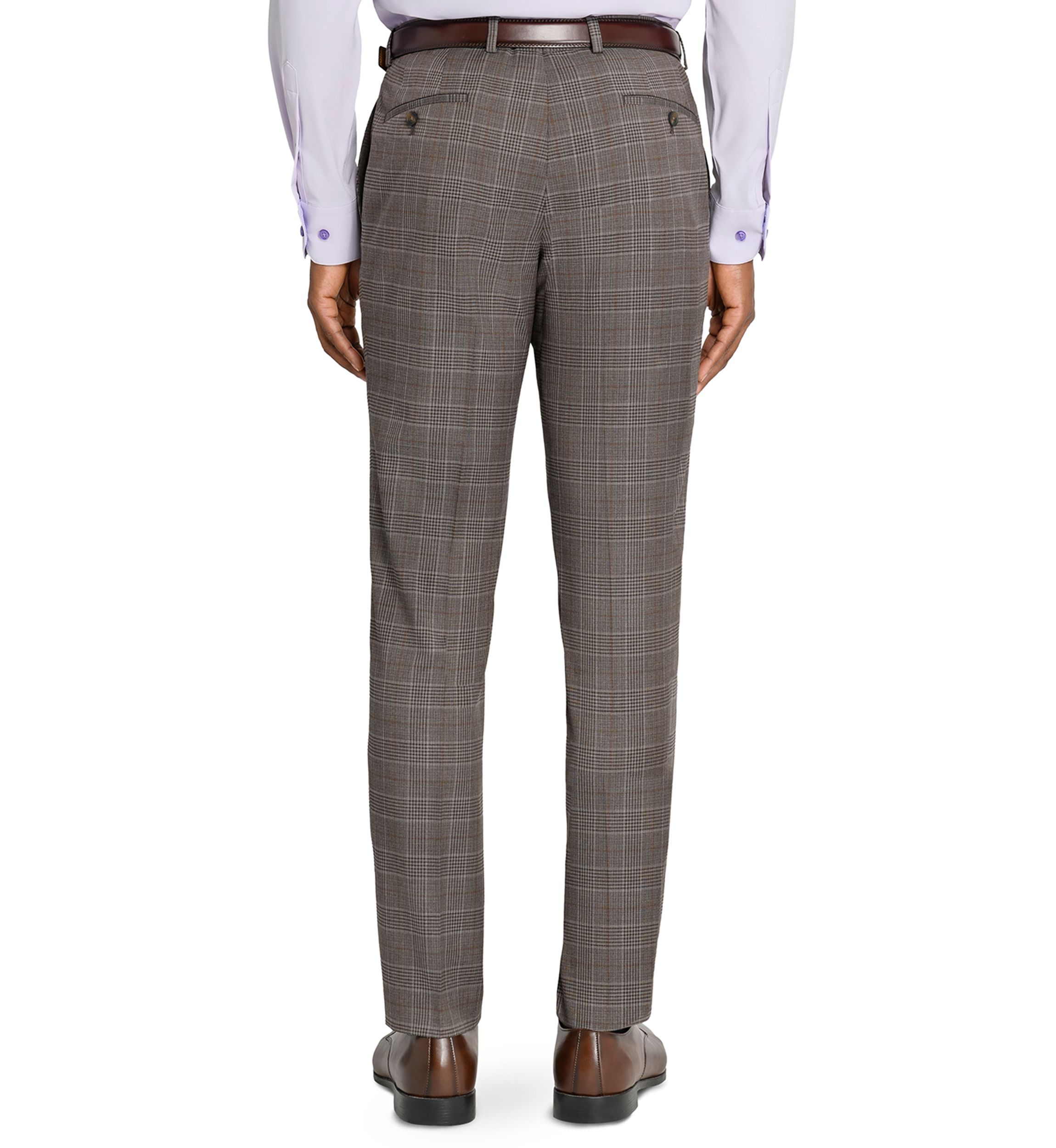 grey plaid dress pants men's Society Of Threads what to wear with plaid pants men