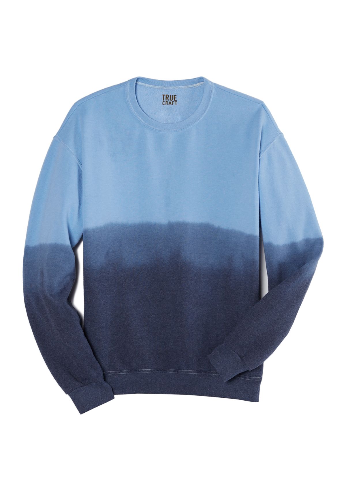 Tie Dye Crew Fleece Pullover