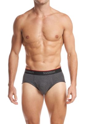 Rogers Underwear Three-Pack Modal Briefs Grey Band