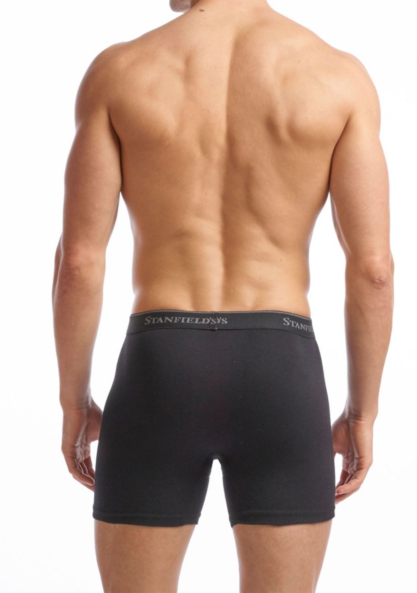 Supreme Cotton Blend Boxer Brief Underwear-2 Pack