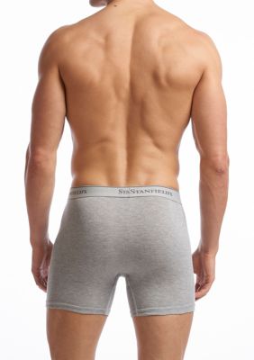 Stanfield's 2-Pack Mens Cotton Stretch Trunks Underwear, Sizes S-XL 