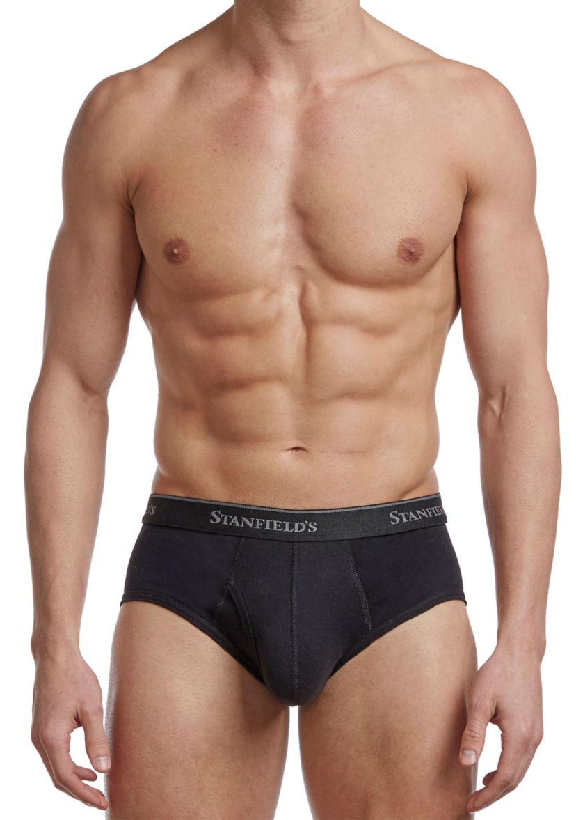 Premium 100% Cotton Low Rise Brief Underwear-2 Pack