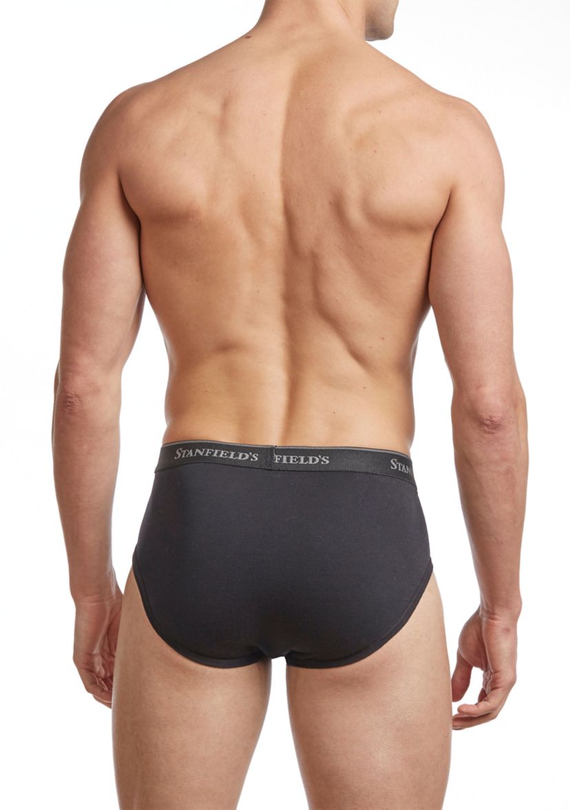 Premium 100% Cotton Low Rise Brief Underwear-2 Pack
