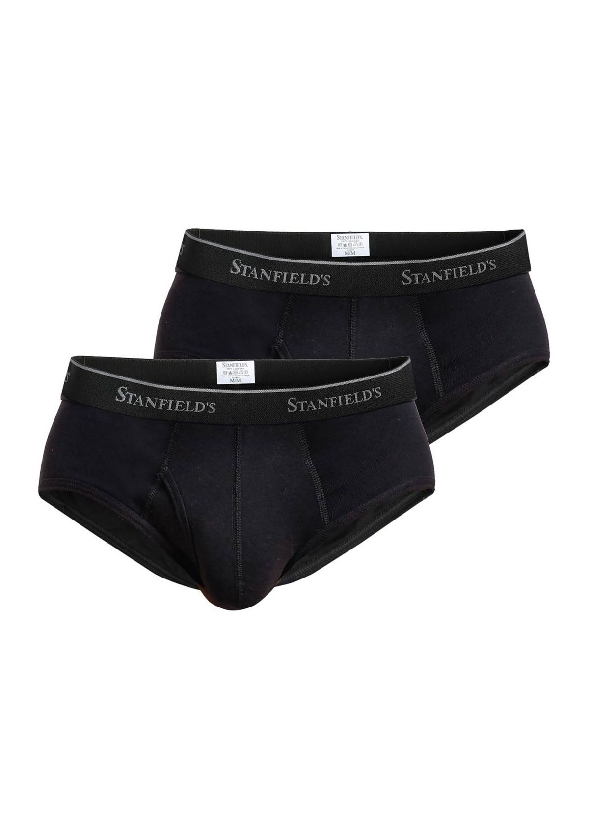 Premium 100% Cotton Low Rise Brief Underwear-2 Pack