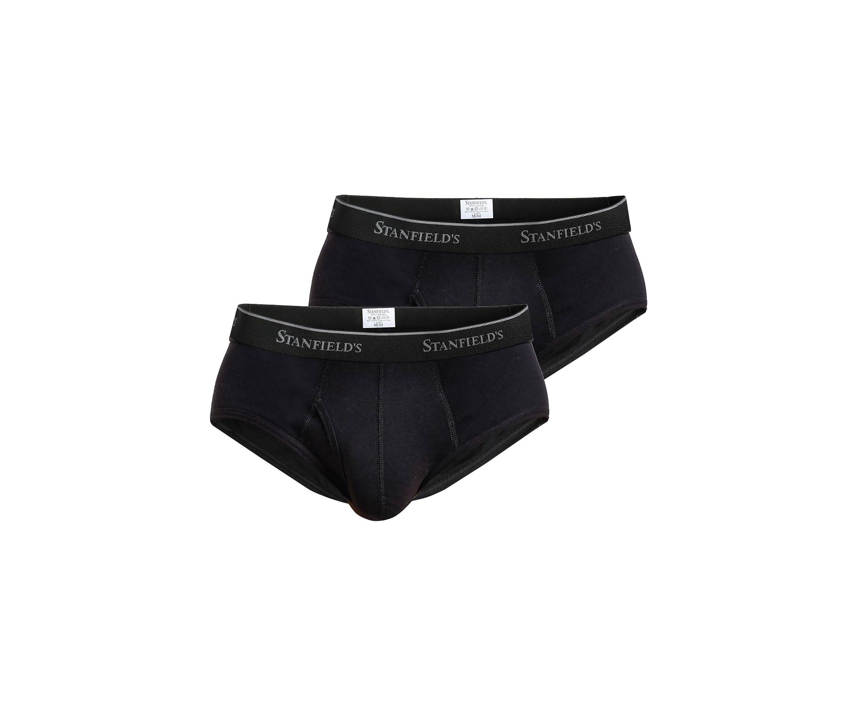 Premium 100% Cotton Low Rise Brief Underwear-2 Pack