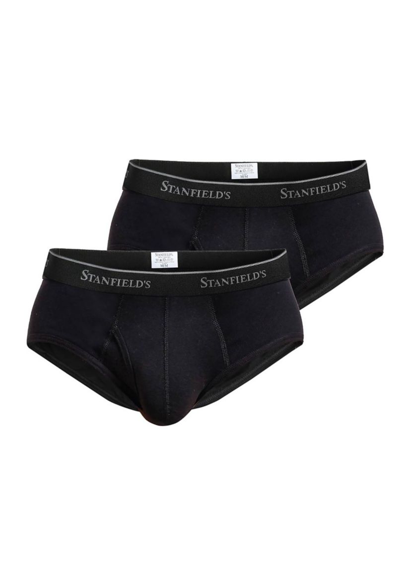 Premium 100% Cotton Low Rise Brief Underwear-2 Pack