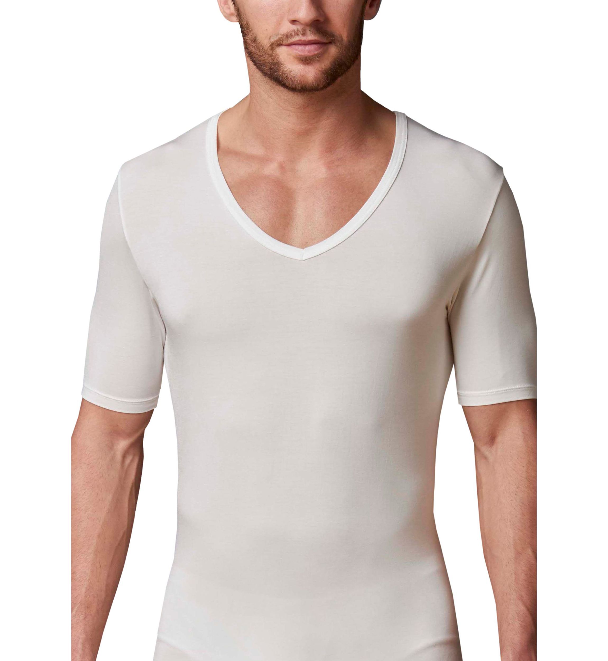 Invisible Deep V-Neck Undershirt