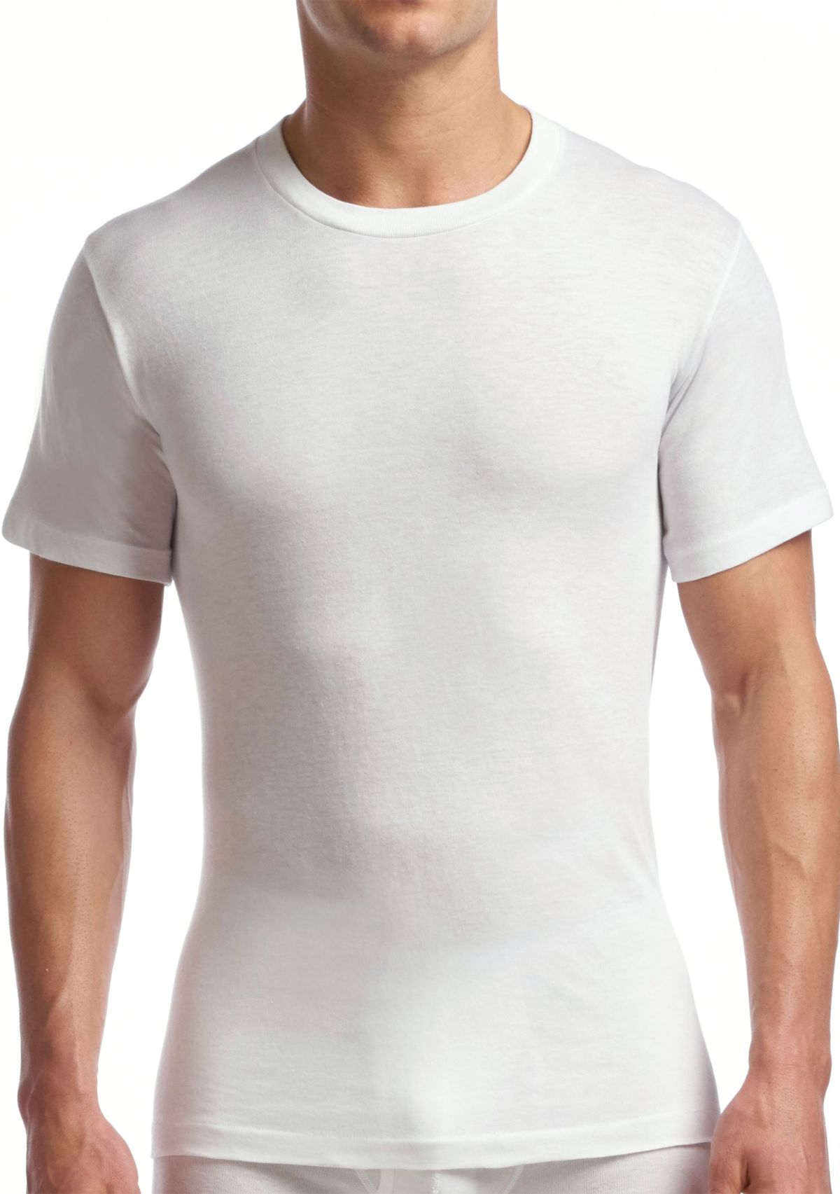 Supreme Cotton Blend Crew Neck Undershirt-2 Pack