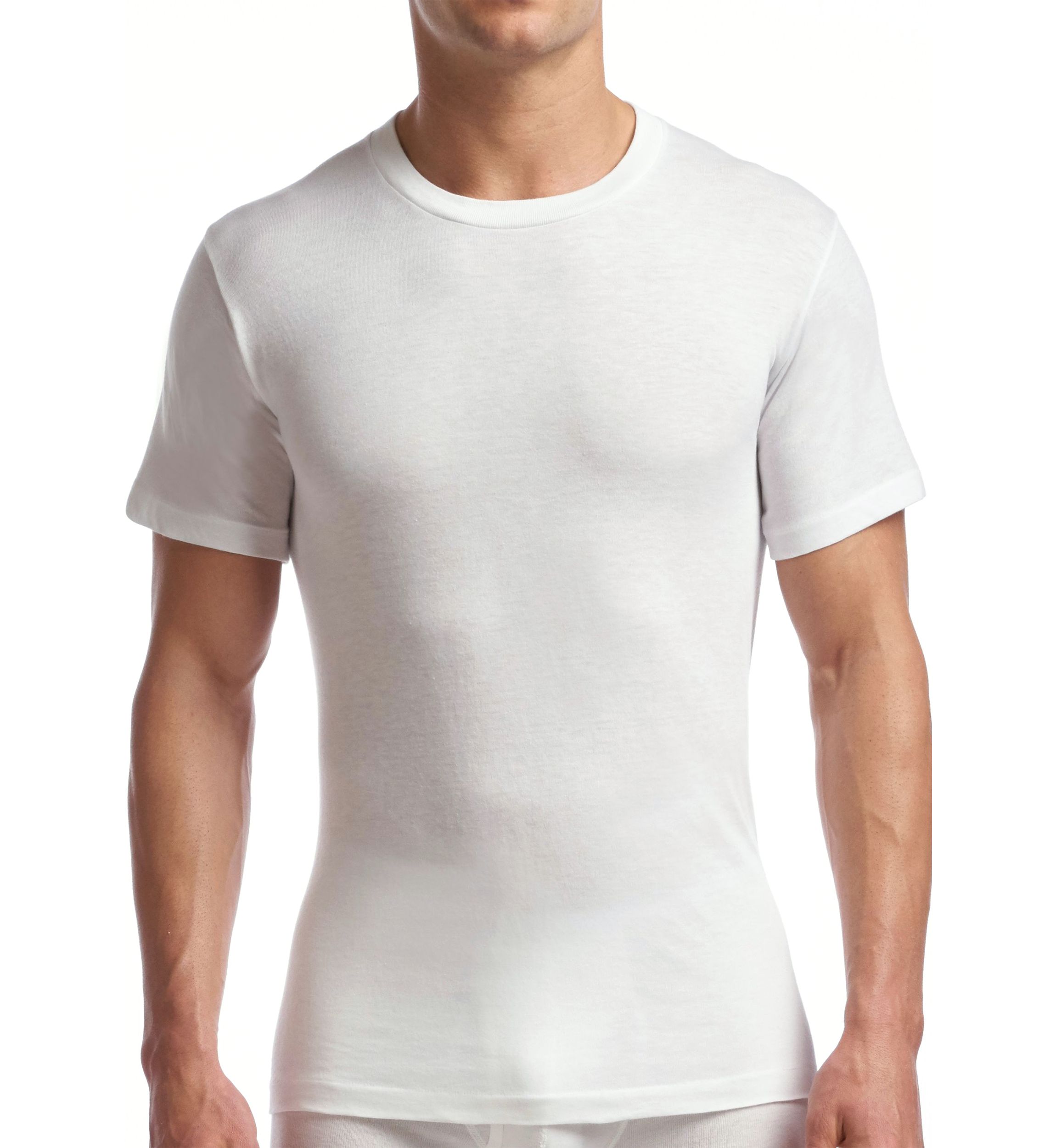 Supreme Cotton Blend Crew Neck Undershirt-2 Pack