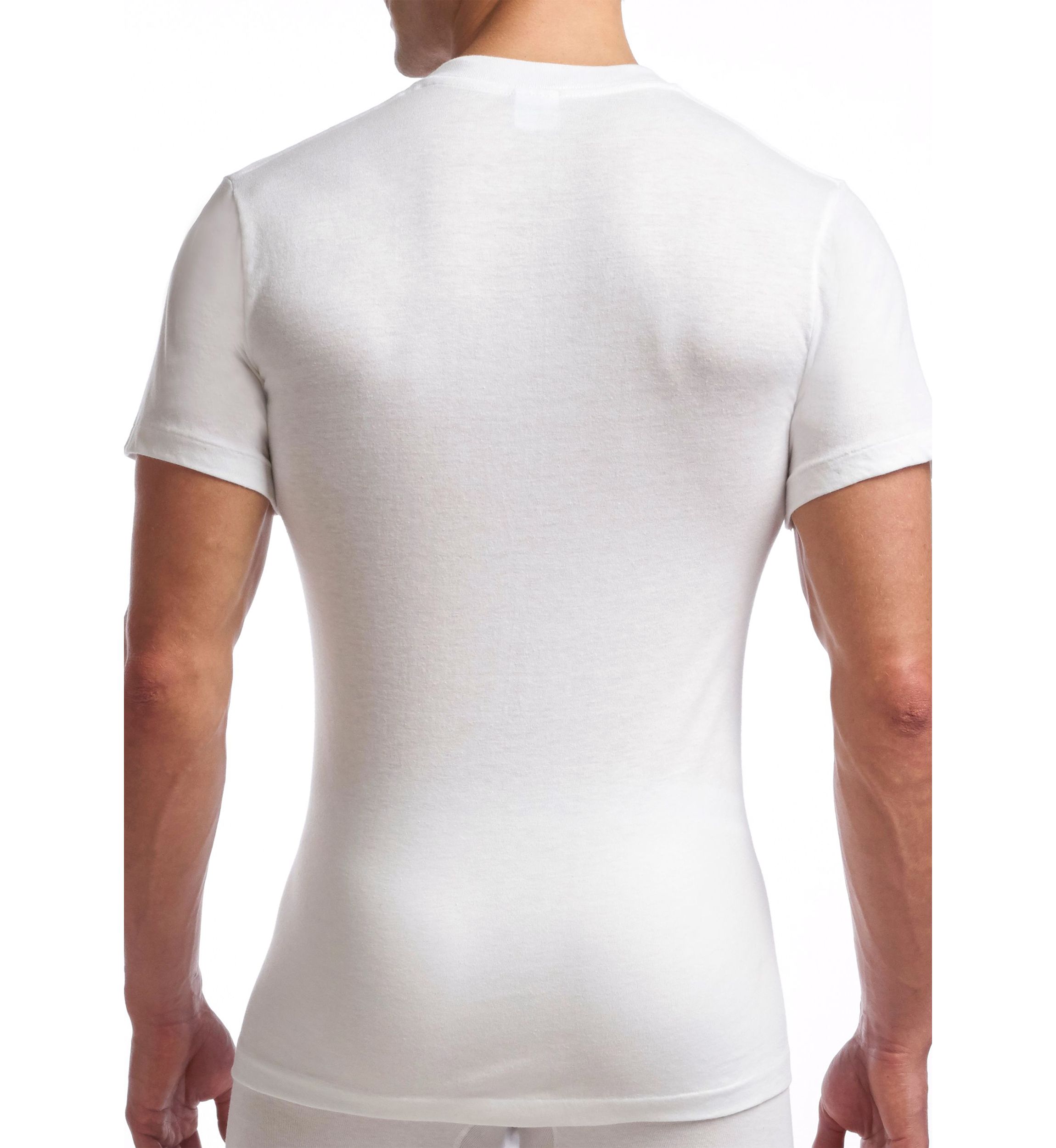 Supreme Cotton Blend Crew Neck Undershirt-2 Pack
