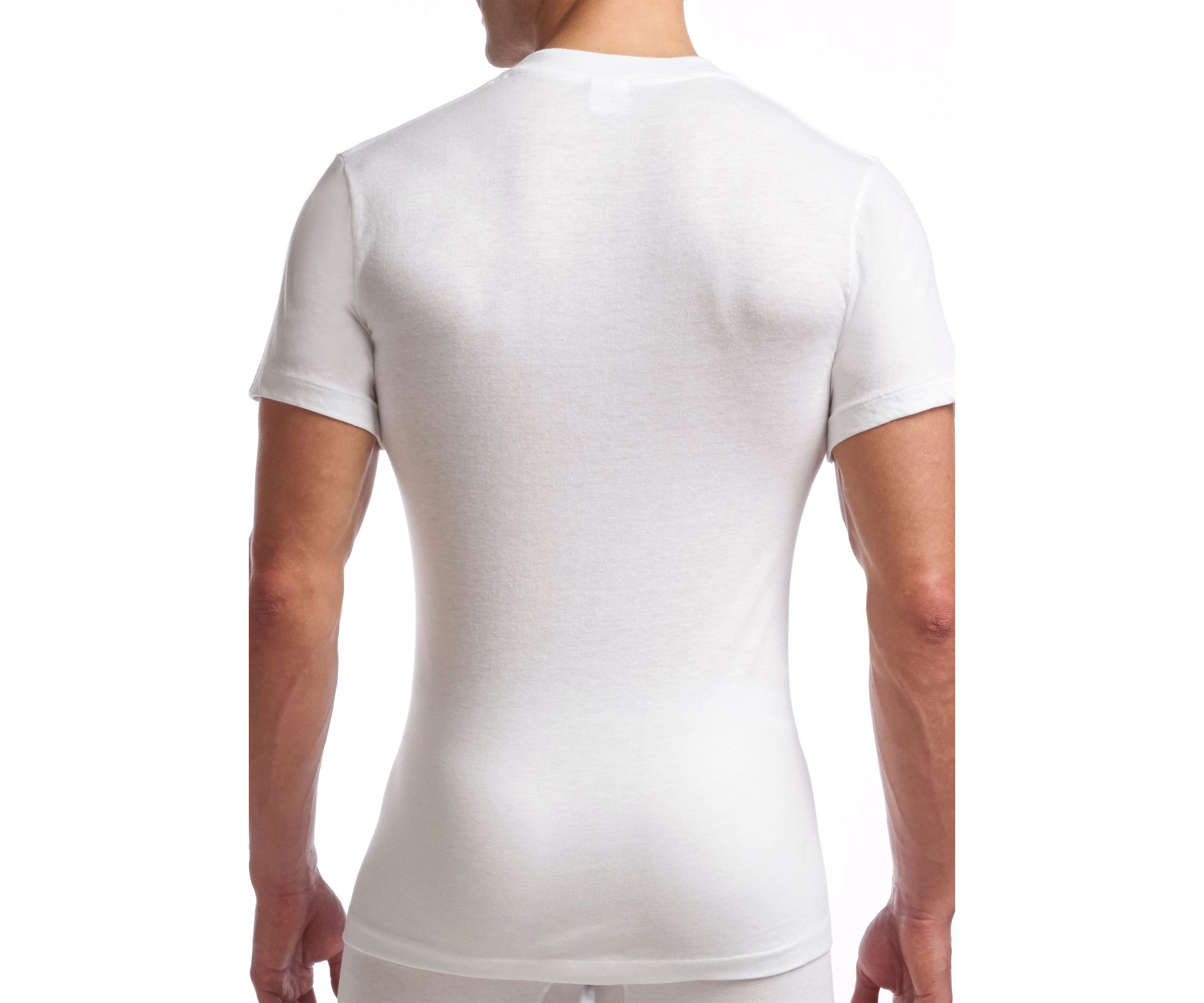 Supreme Cotton Blend Crew Neck Undershirt-2 Pack