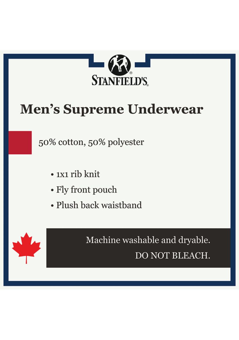 Supreme Cotton Blend Brief Underwear-2 Pack