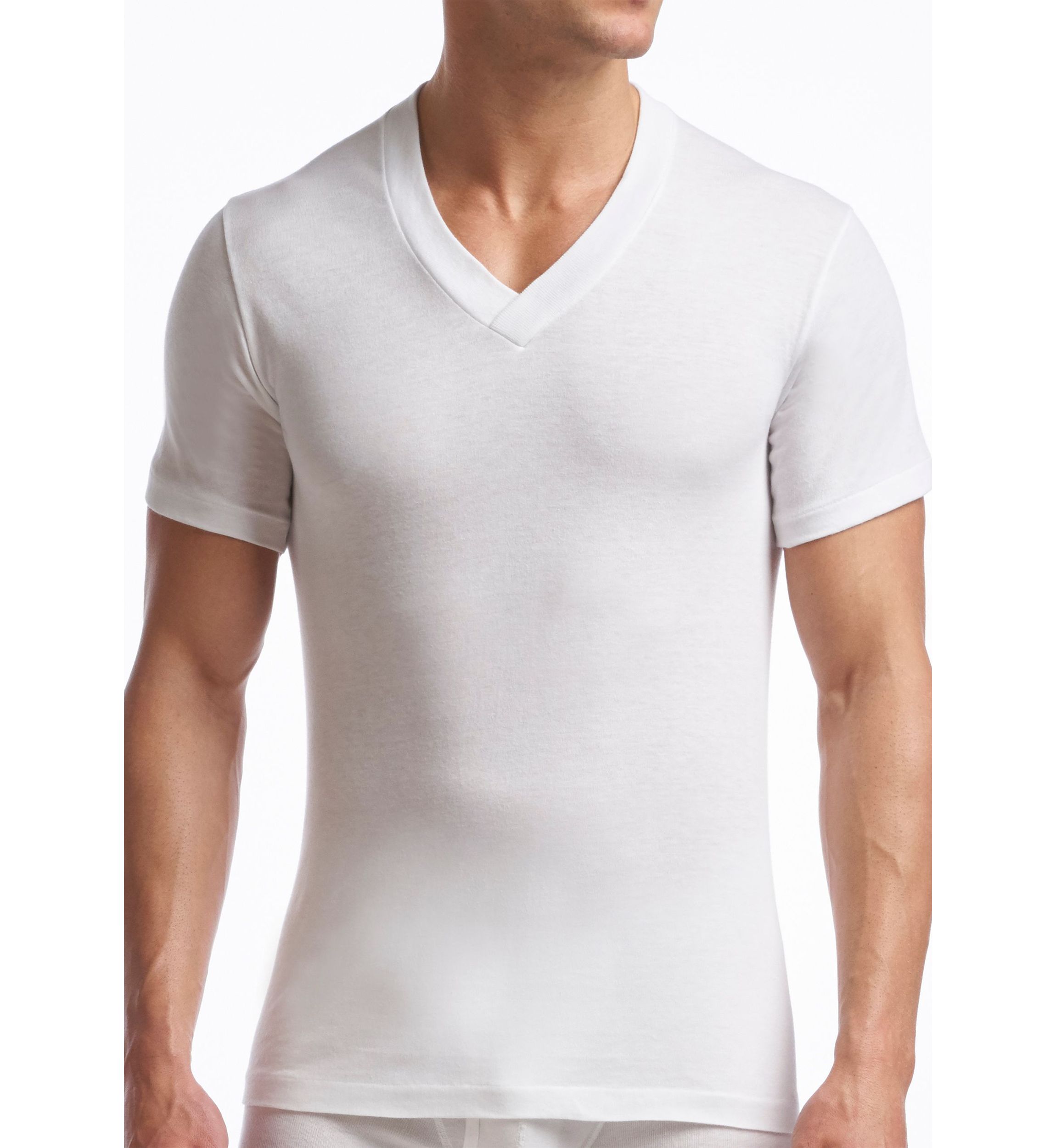 Supreme Cotton Blend V-Neck Undershirt-2 Pack