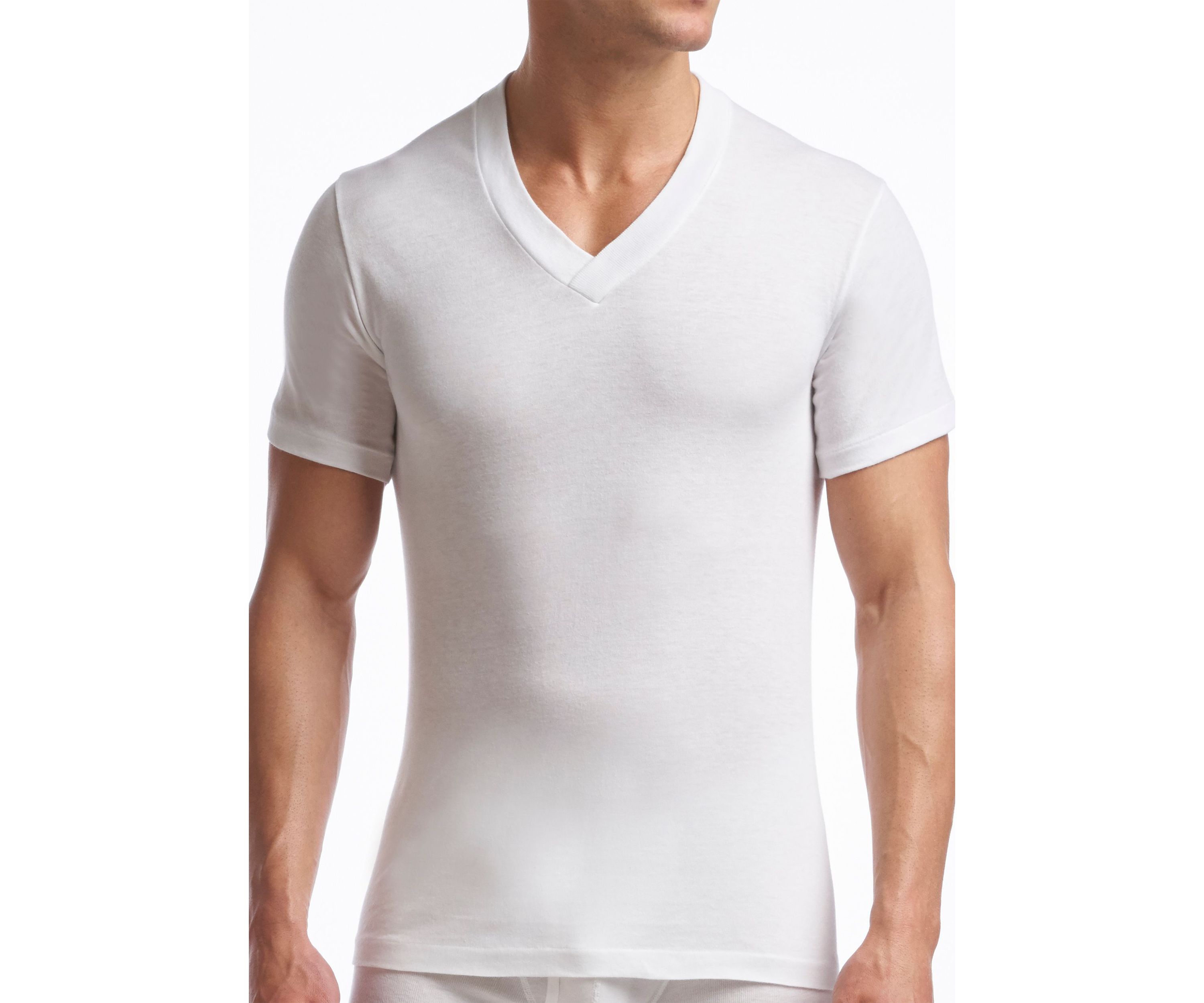 Supreme Cotton Blend V-Neck Undershirt-2 Pack