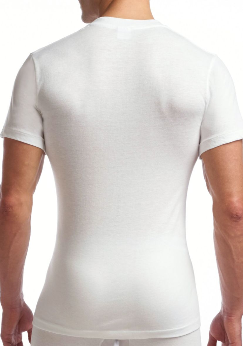 Supreme Cotton Blend Tall Crew Neck Undershirt-2 Pack