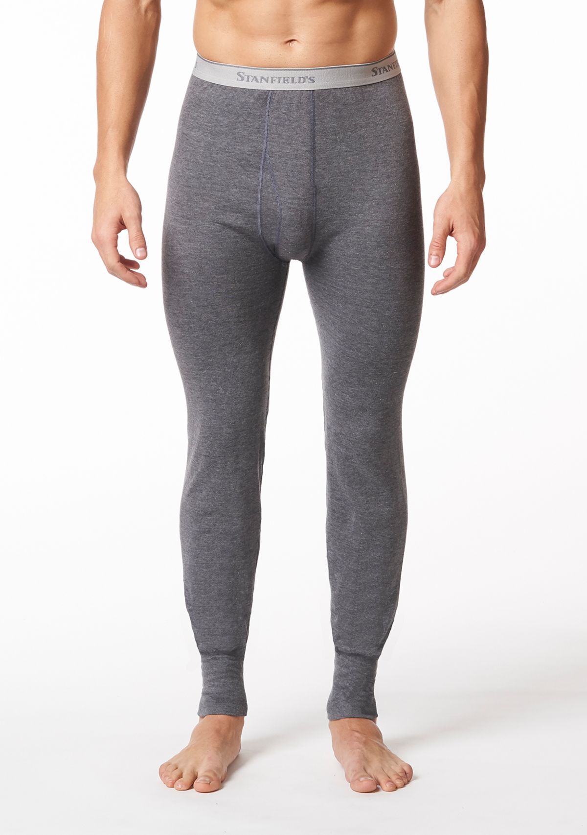 2 Layer Cotton Blend Thermal Long Underwear