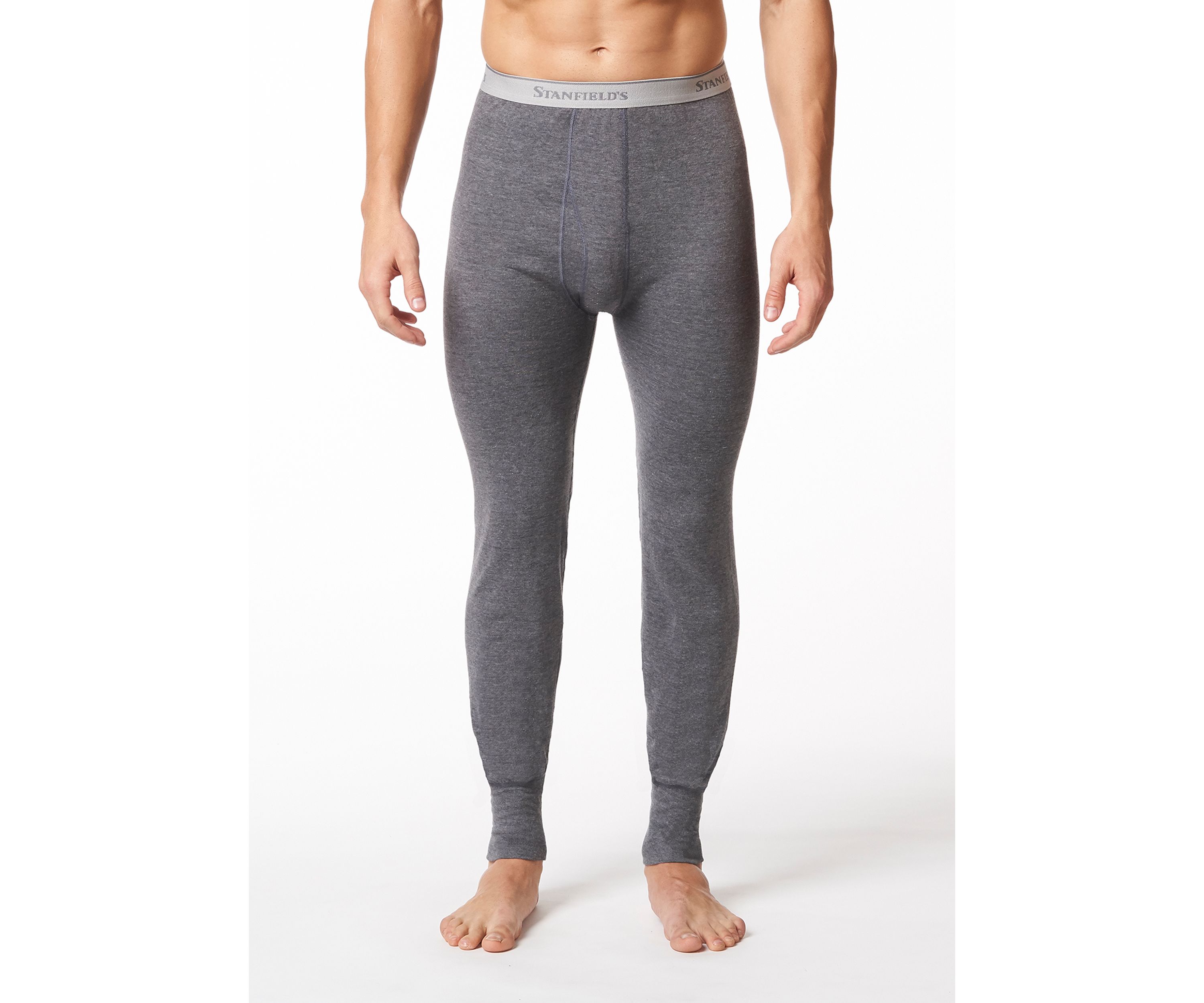 2 Layer Cotton Blend Thermal Long Underwear