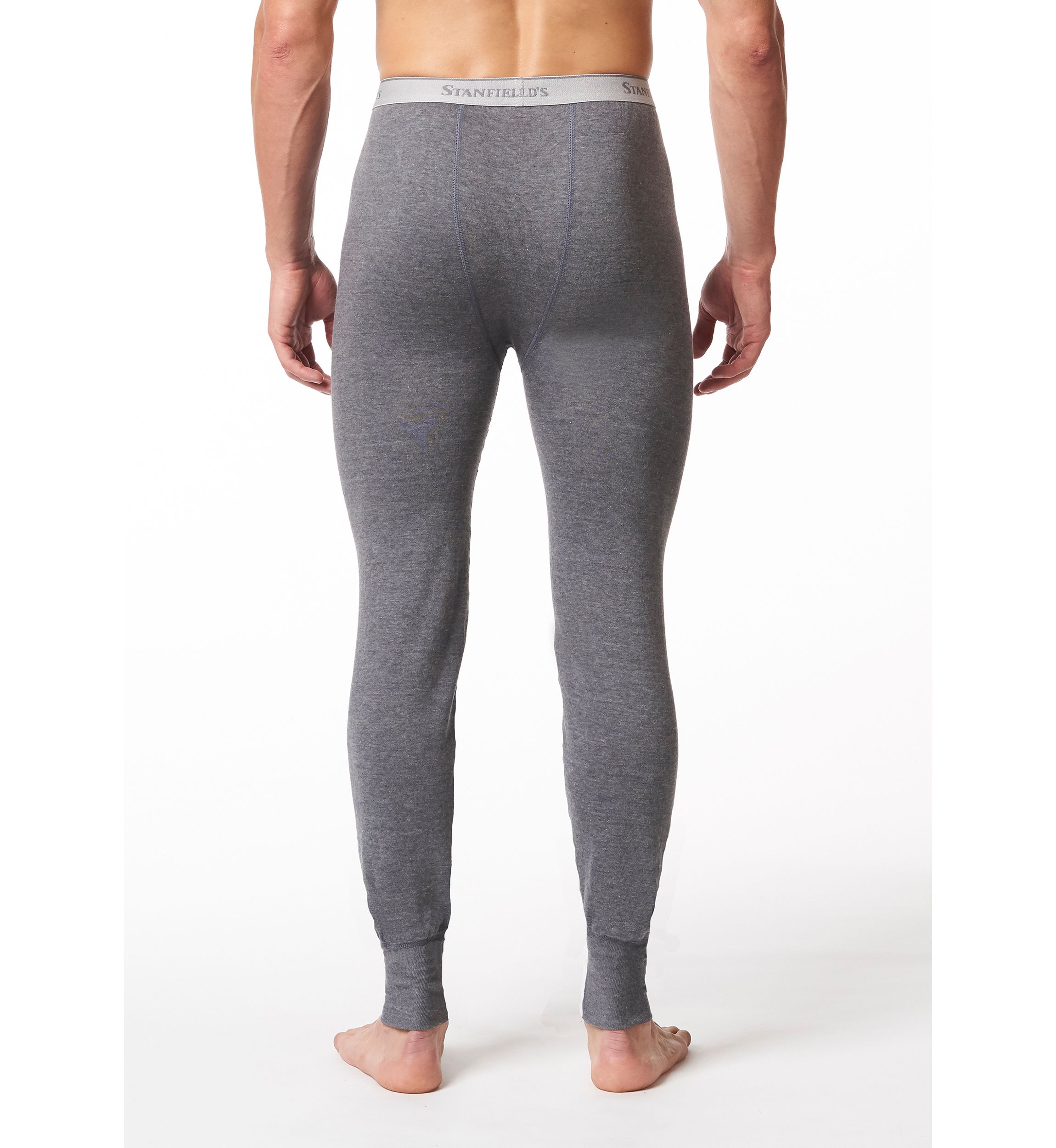 2 Layer Cotton Blend Thermal Long Underwear