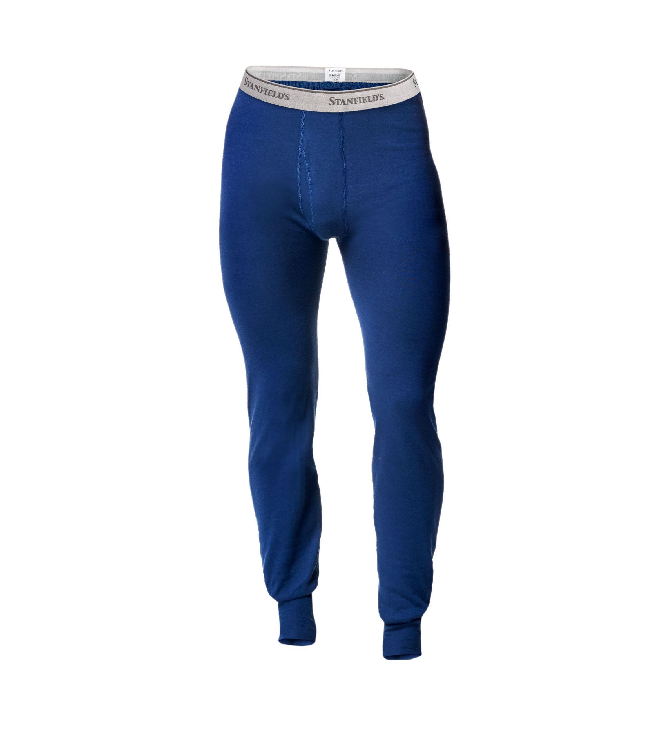 2 Layer Cotton Blend Thermal Long Underwear