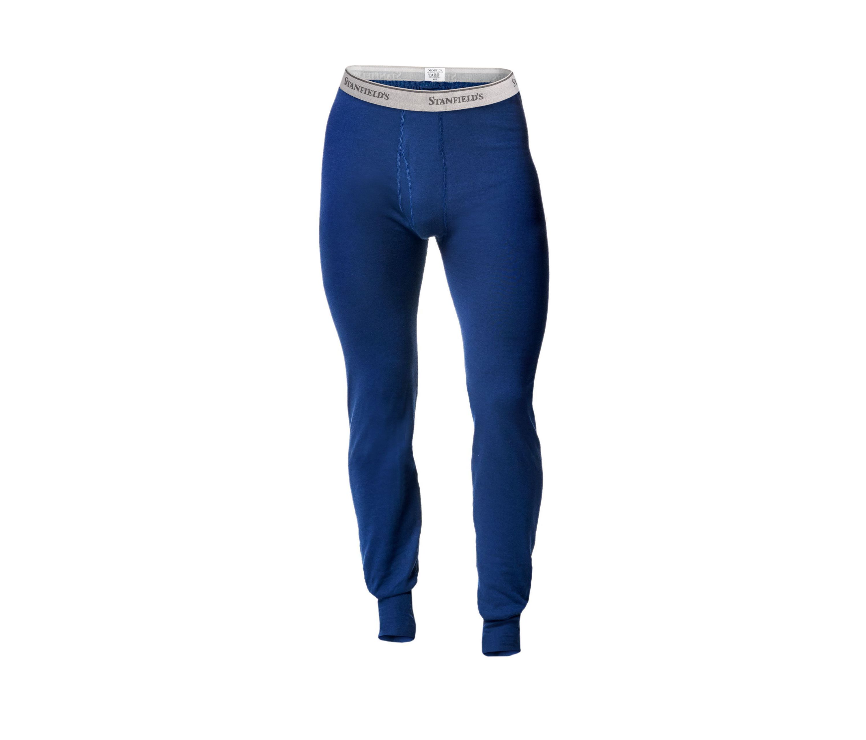 2 Layer Cotton Blend Thermal Long Underwear