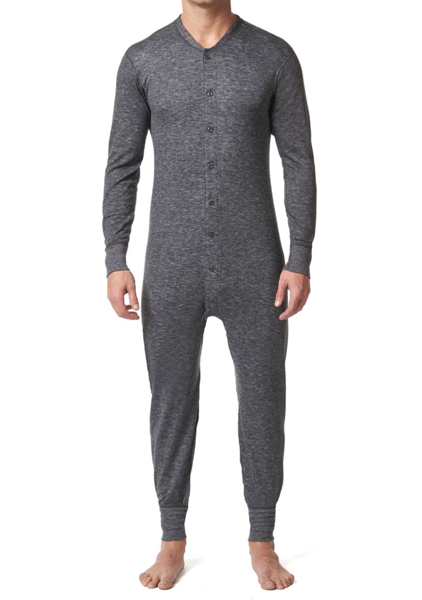 Two Layer Wool Thermal Long Johns Underwear