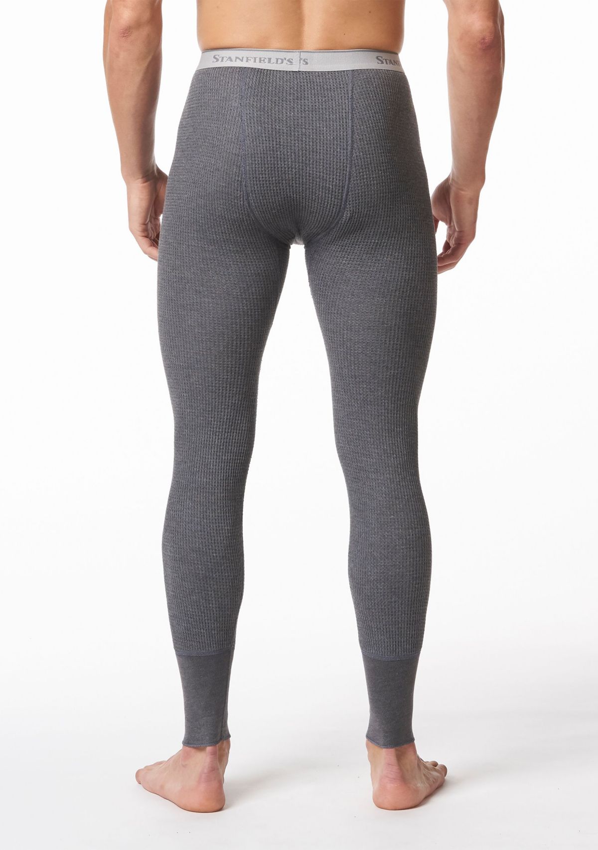 Waffle Knit Thermal Long Sleeve Undershirt