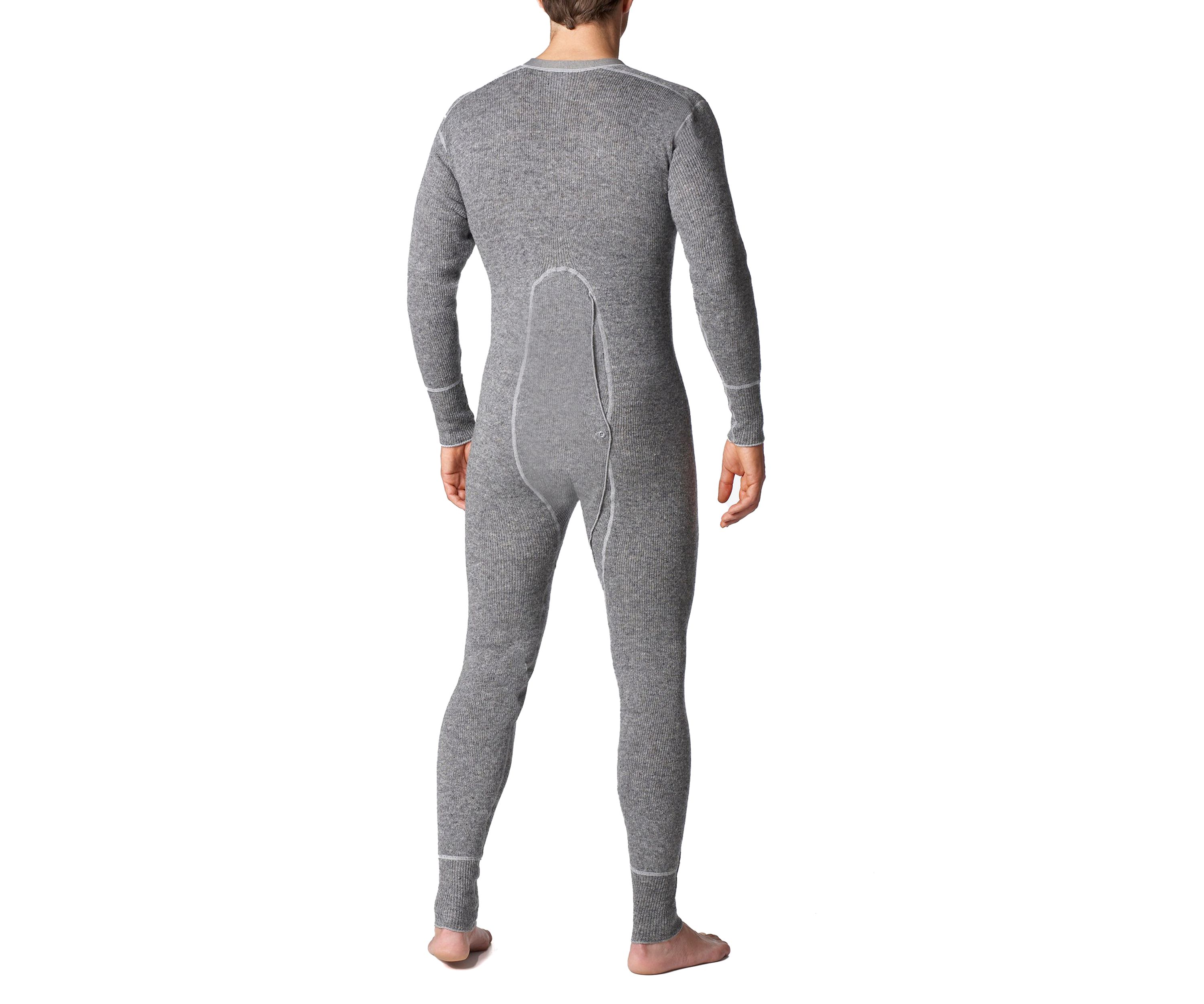 Heavy Weight Wool Thermal Onesie