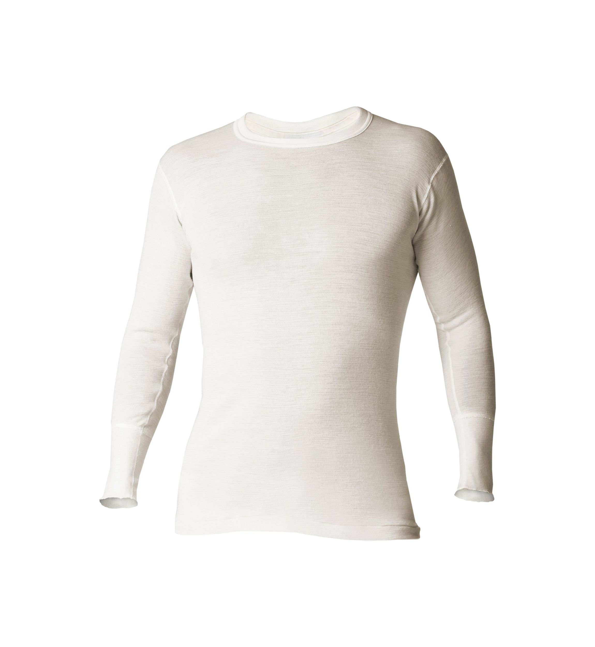 Superwash Wool Thermal Long Sleeve Undershirt